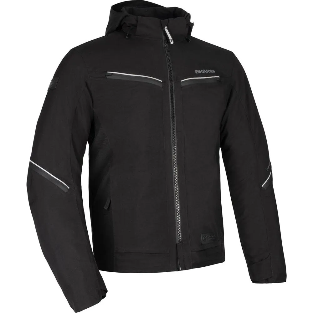 Oxford Mondial Street Dry2Dry Textile Jacket Black