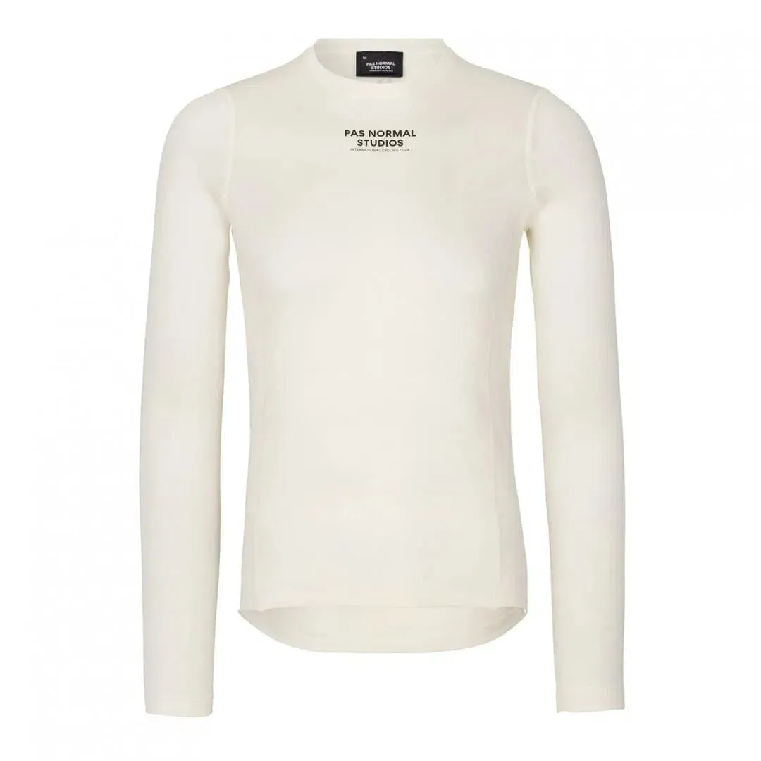 PAS NORMAL STUDIOS Mid Long Sleeve Baselayer - Off  White