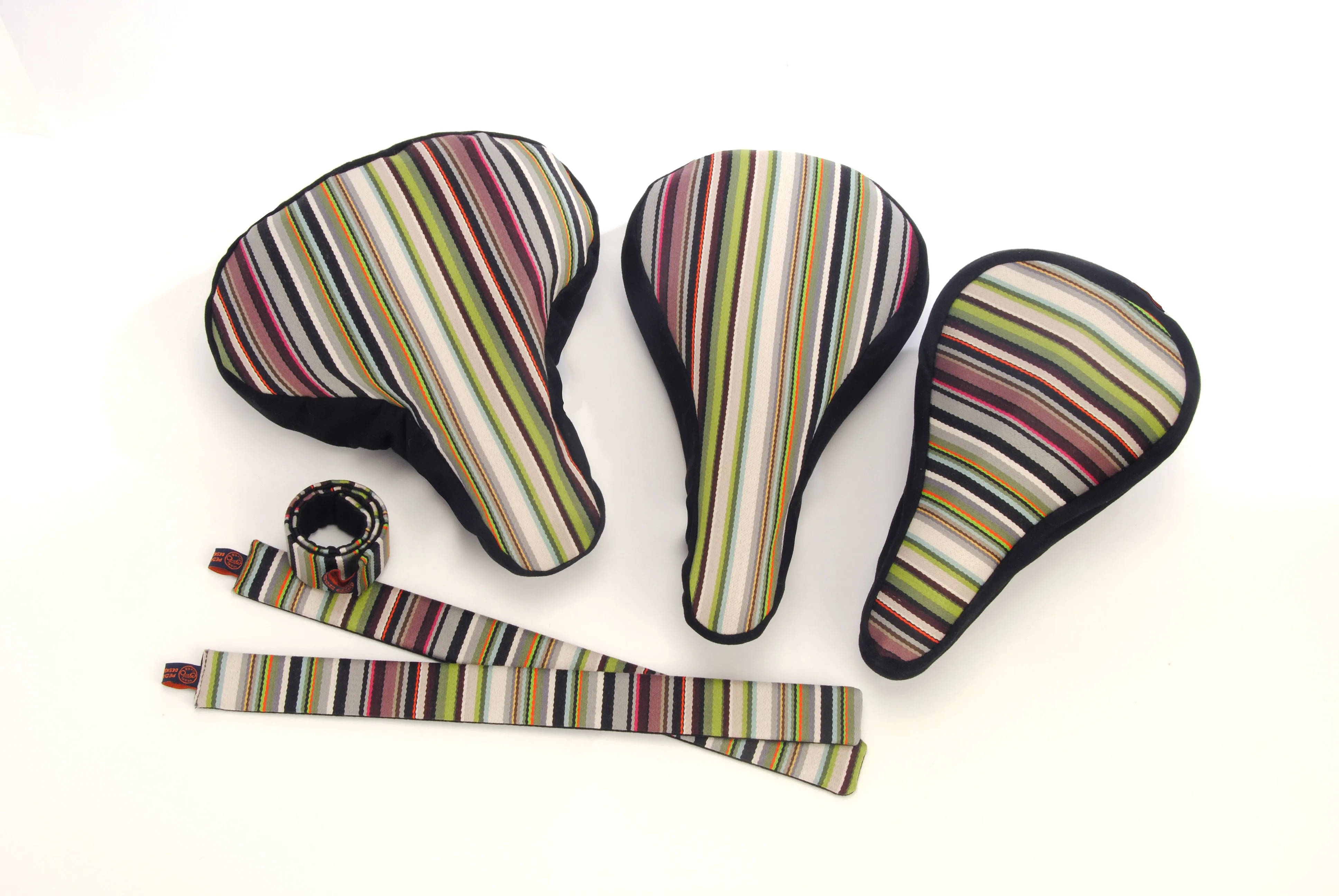 Paul Smith Stripes - Slim Bicycle Seat Cover - Pure Luxury