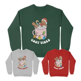 Rainbow Cosy Vibes Subtle Pride Christmas Jumper