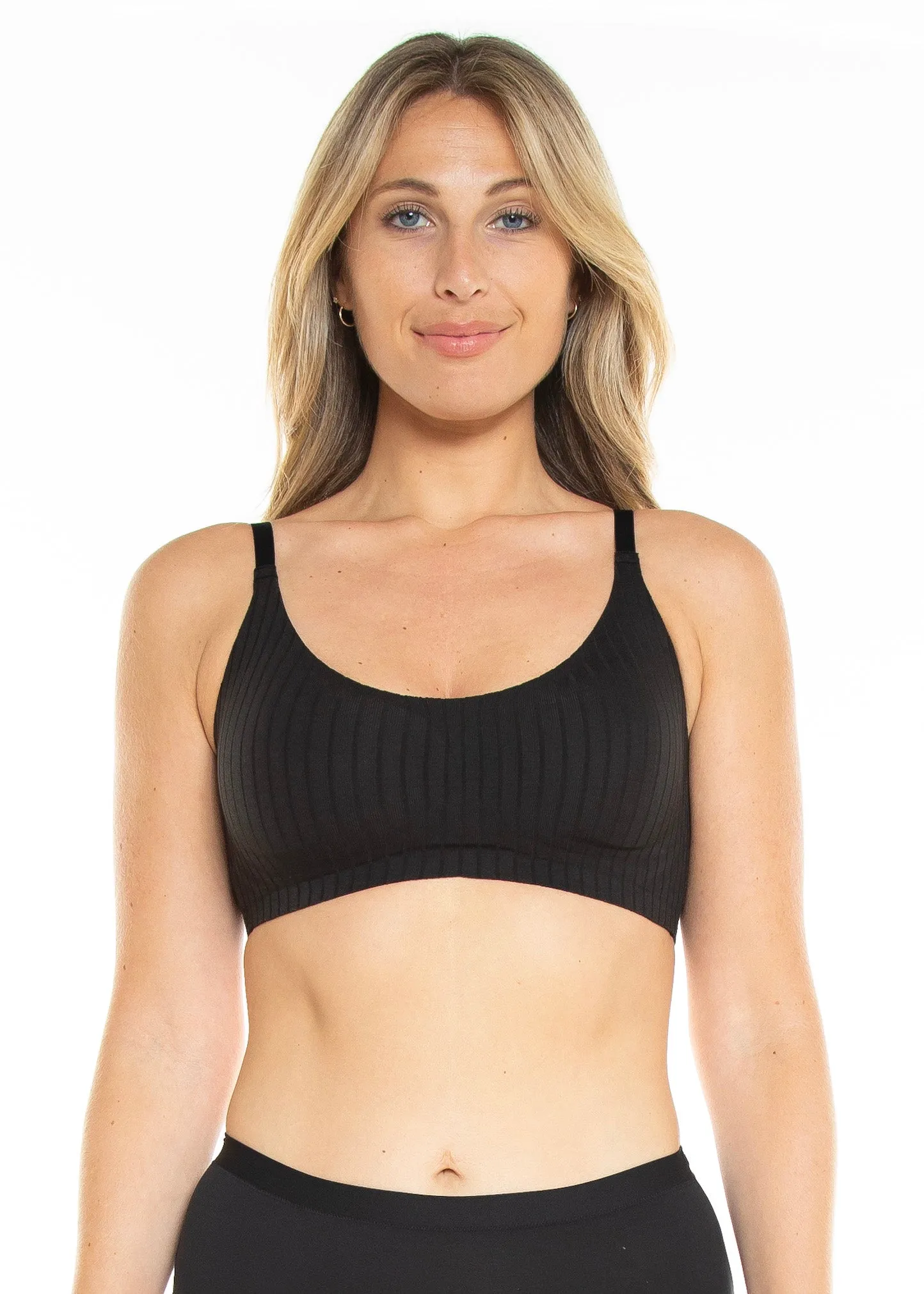 Ribbed Knit Bra