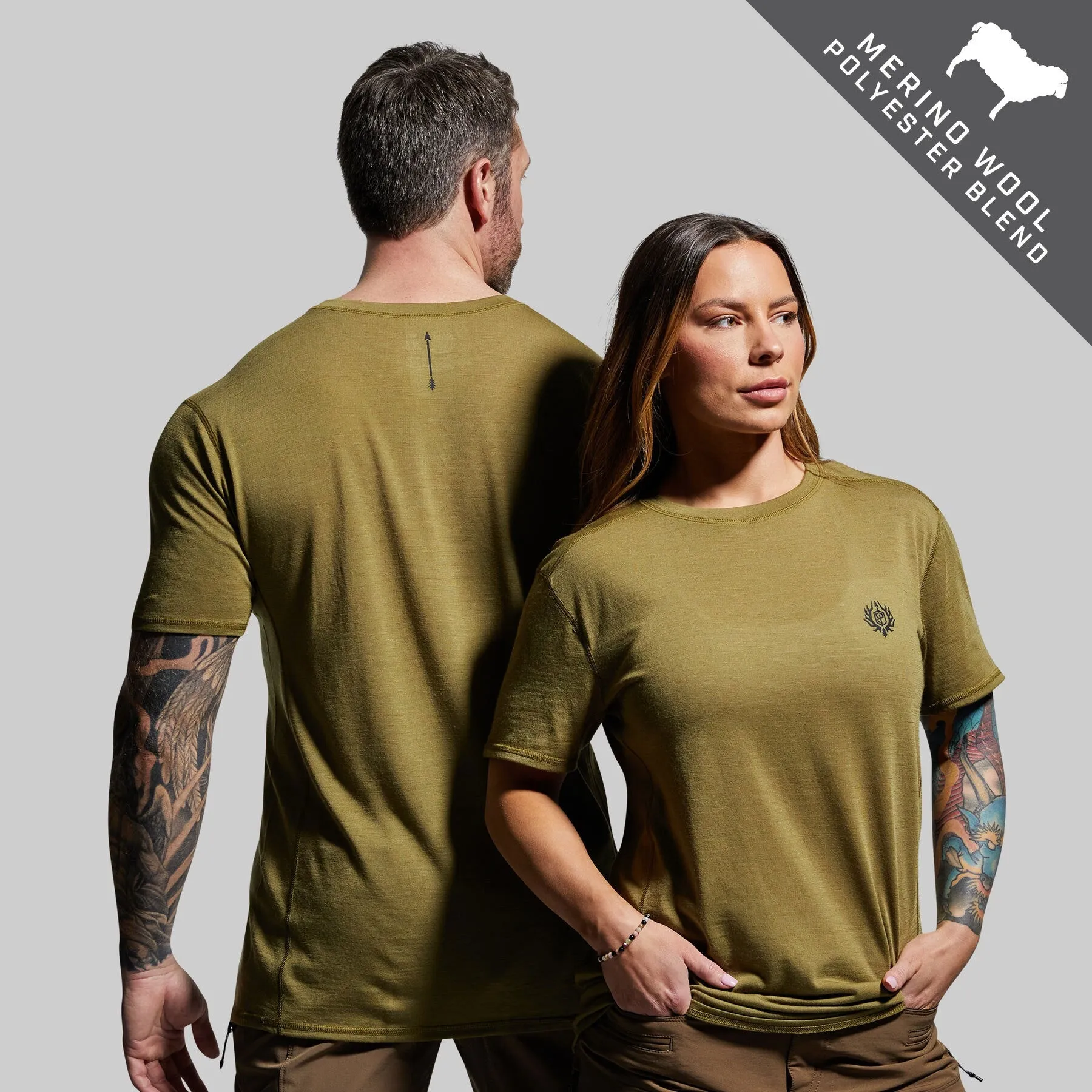 Ridgeline Tee (Deep Moss)