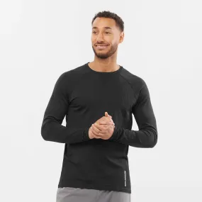 Salomon | Men's Sense Aero Long Sleeve Tee - Deep Black