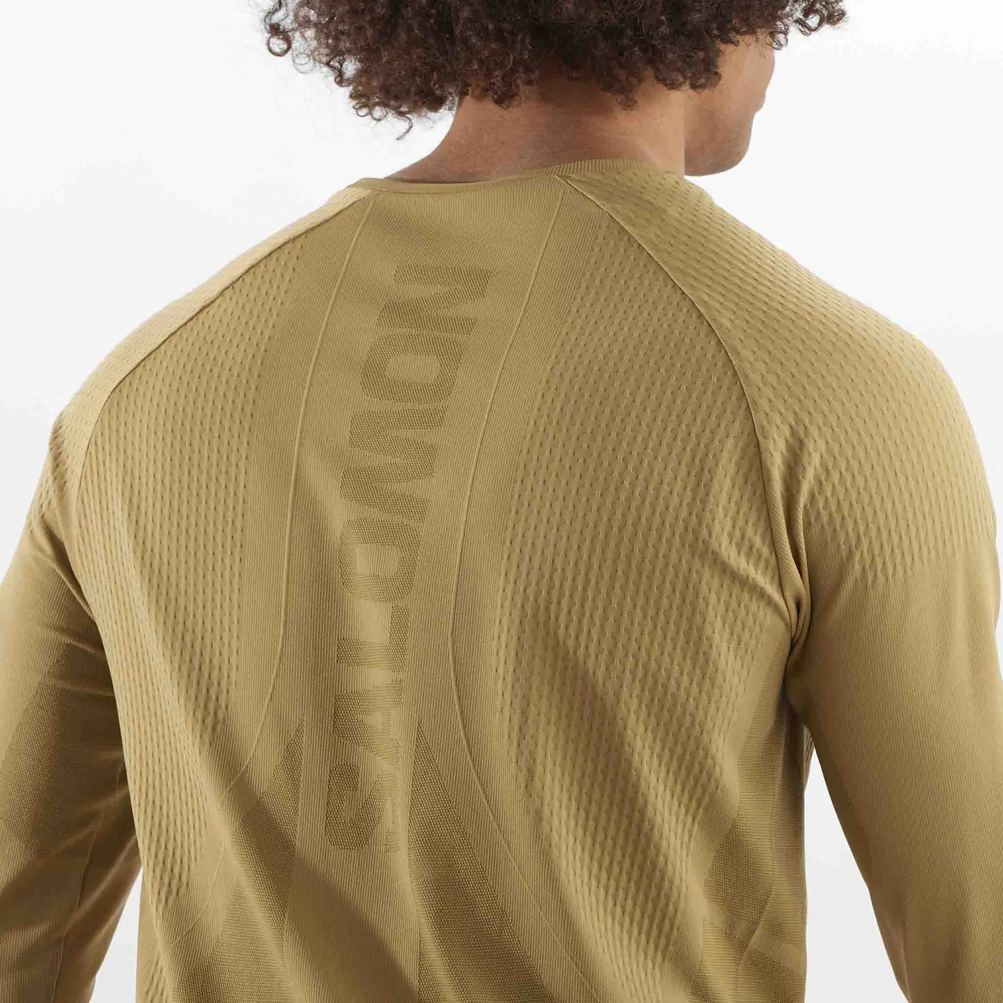 Salomon | Men's Sense Aero Seamless Long-Sleeve T-Shirt - Antique Bronze