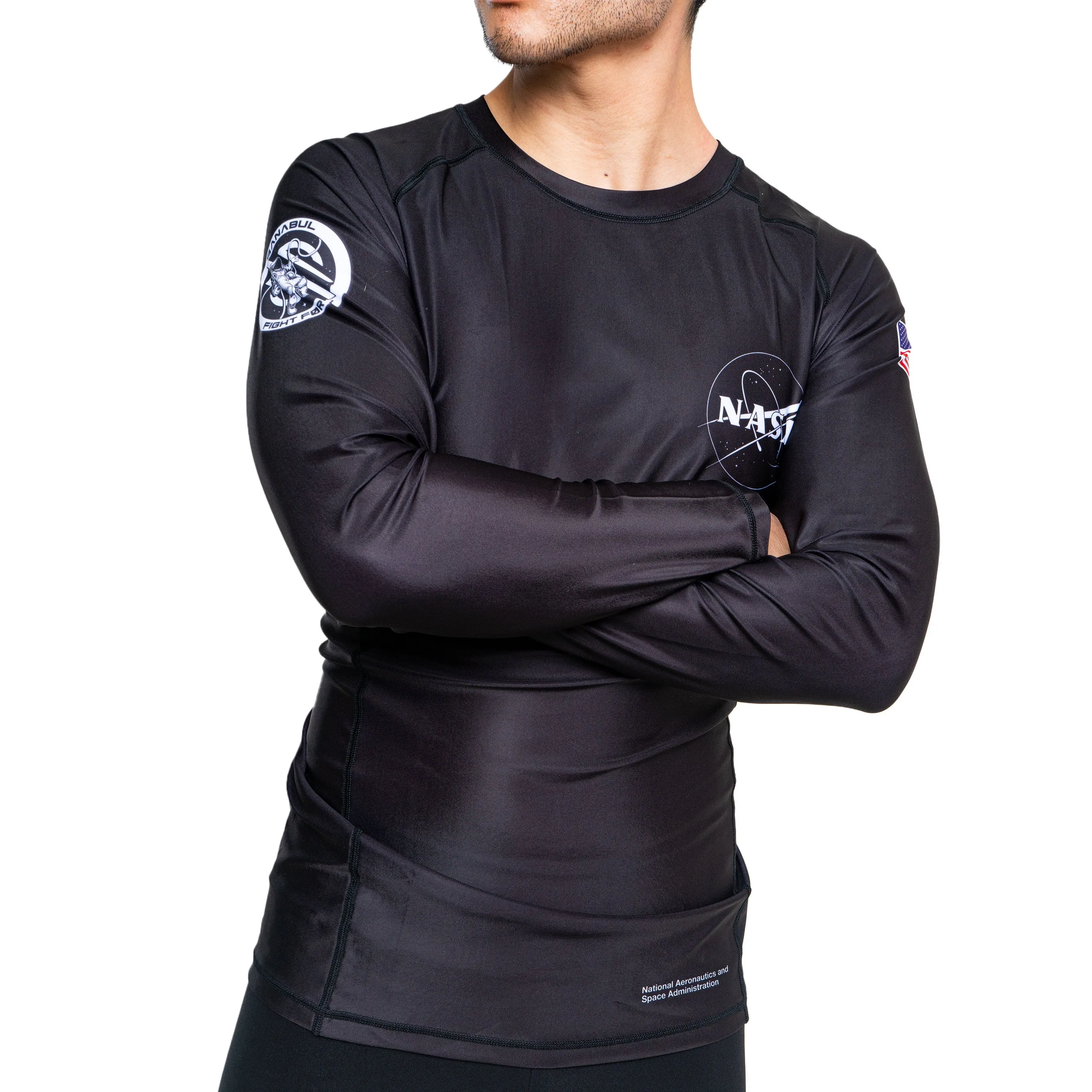 Space Collection Long Sleeve Rash Guard