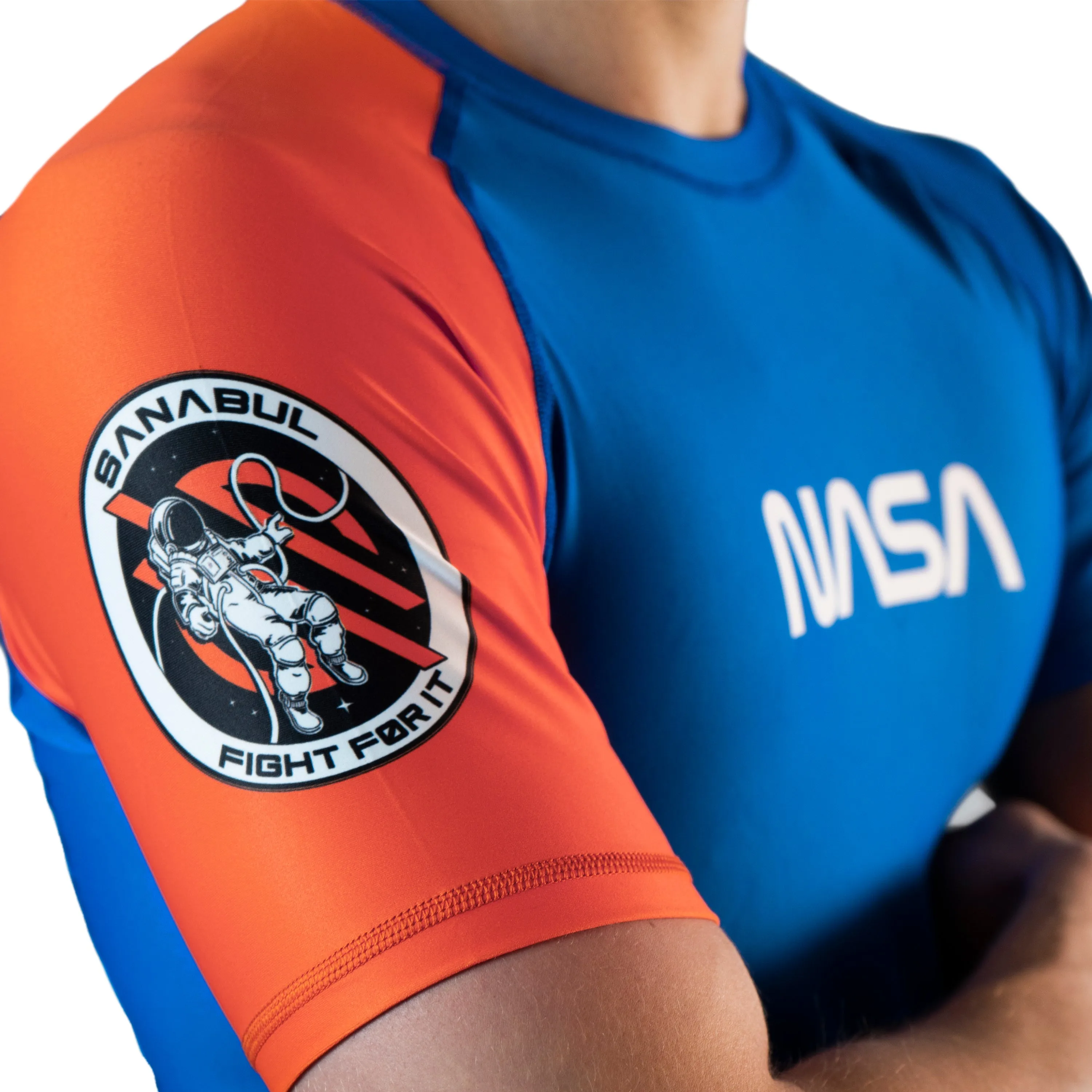 Space Collection Short Sleeve Rash Guard