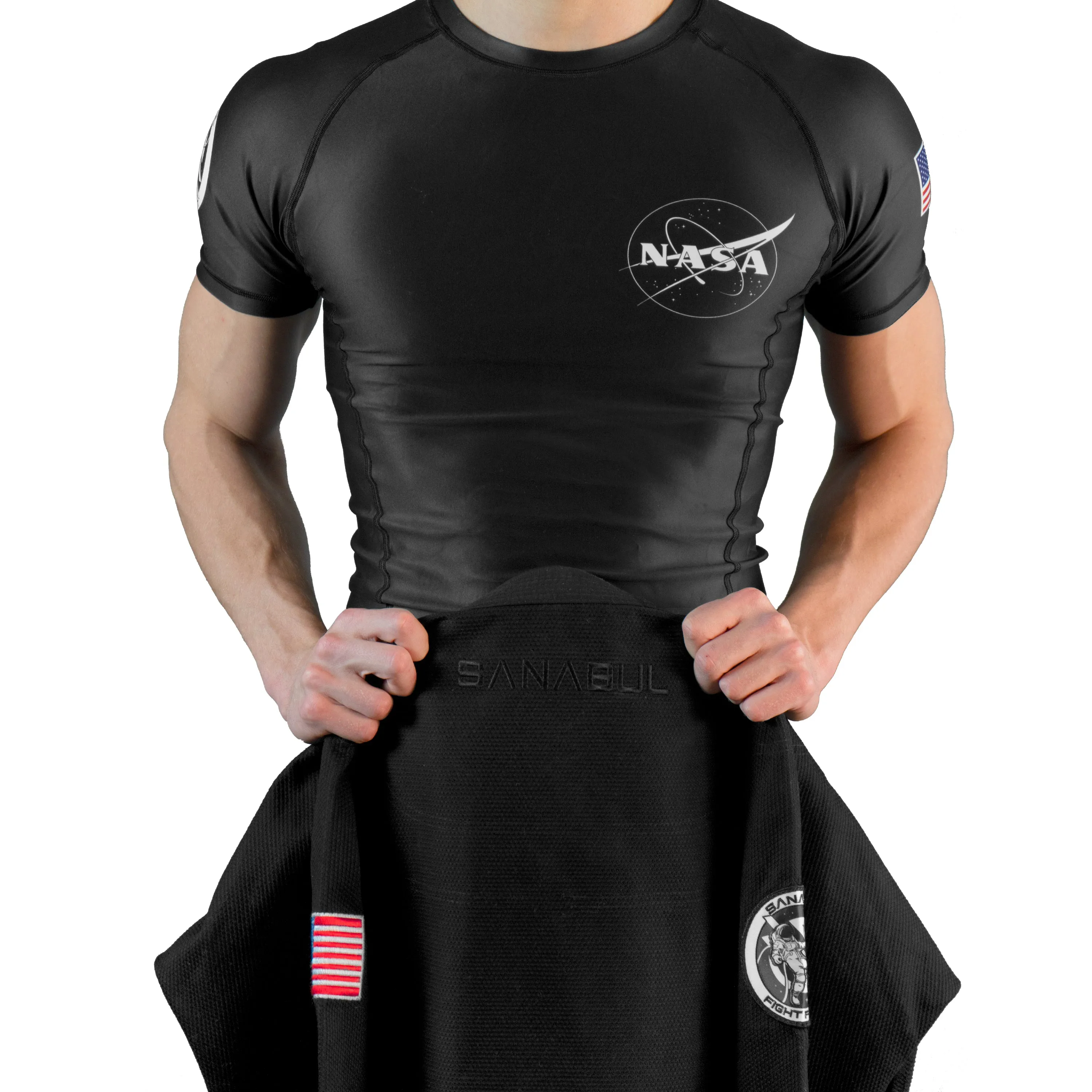 Space Collection Short Sleeve Rash Guard