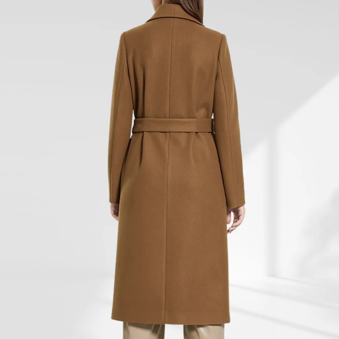 Tailored Belted Trench Coat