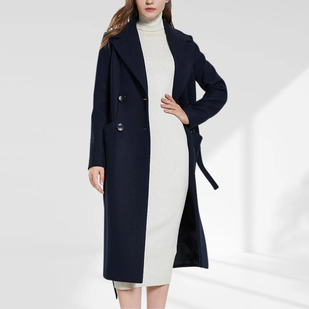 Tailored Belted Trench Coat