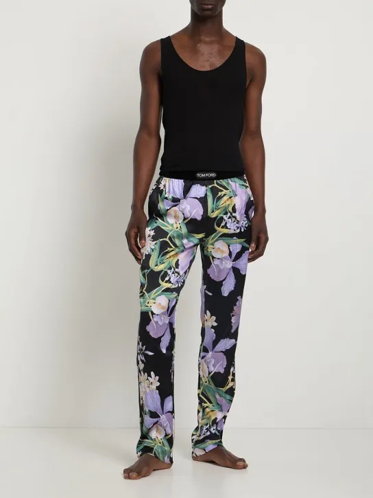 Tom Ford   Bold Orchid silk blend pajama pants 