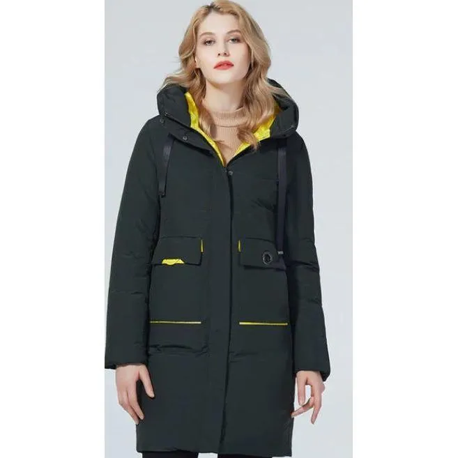 Women Sustans Next Generation Fibre Technology Long Winter Coat