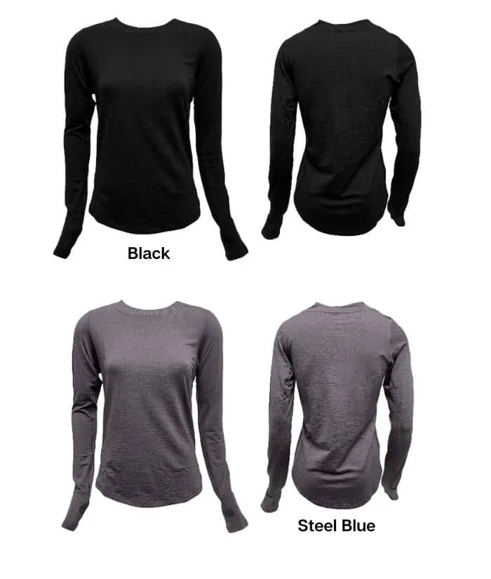 Womens Merino, L/S Base Layer