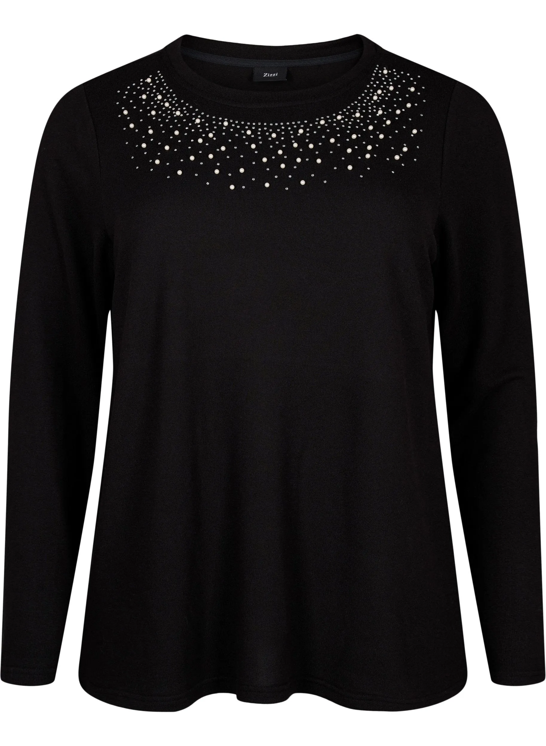 Zizzi Lucca Jumper in Black